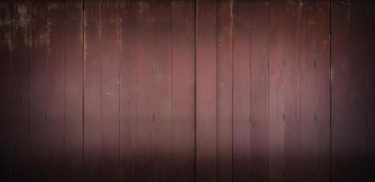 Classic backdrop wood wall and door in front of Thailand vintage traditional Building. photo