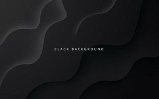 abstract black soft diagonal shape light and shadow wavy background. eps10 vector