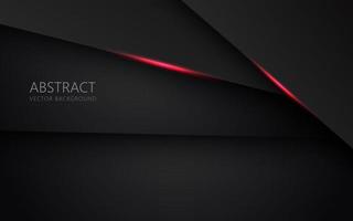 abstract light red black space frame layout design tech triangle concept gray texture background. eps10 vector