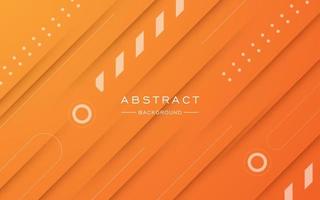 modern abstract orange gradient background. composition with fluid and geometric wavy shape. eps10 vector