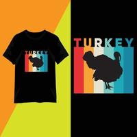 Thanksgiving day trendy t-shirt design vector