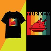 Thanksgiving day trendy t-shirt design vector