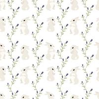 seamless woodland and easter patterns photo