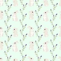 seamless woodland and easter patterns photo