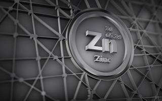 geometric symbol of zinc photo
