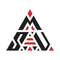Creative Triangle Three Letter Logo Design