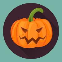 Pumpkin for Halloween vector