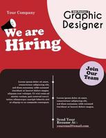 recruitment job design vector