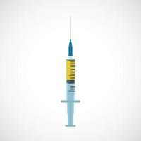 Single-use sterile syringe vector
