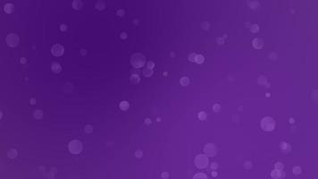 Dark purple bokeh gradient motion background loop. video