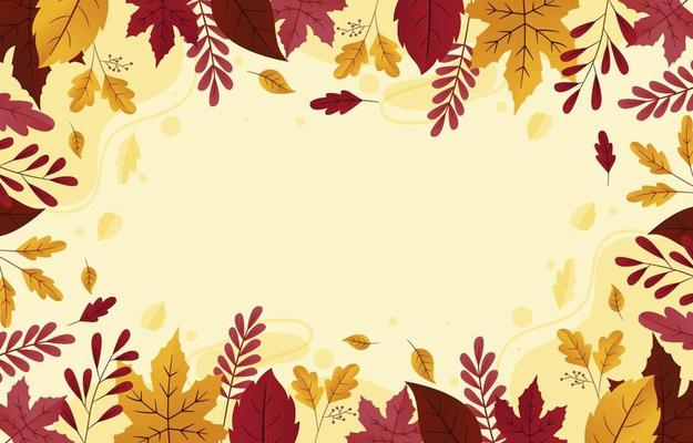 Fallen Leaves Background