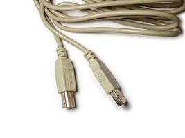 Usb wire. Accessories for technology. Charging cable. photo