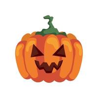 classic halloween pumpkin jack vector