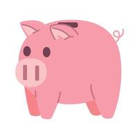 piggy savings money vector