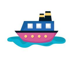 ship boat transport vector