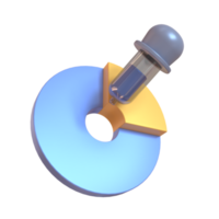 3D Rendered Object for Presentation website and other png