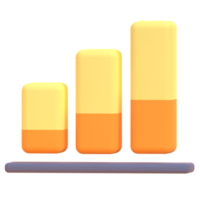 3d weergegeven voorwerp voor presentatie website en andere png