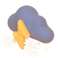 Schnee in 3D-Render für Webpräsentationen mit grafischen Assets oder andere png