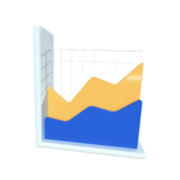 3d reso oggetto per presentazione sito web e altro png