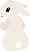 Symbol of the Year Rabbit vector clipart