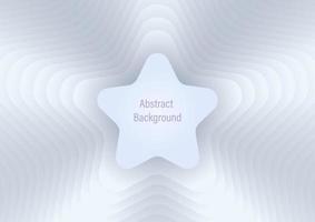 The background is designed with a blue wavy star shape and beams, space concept vector
