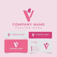 Letter V Butterfly Logo, suitable for any business. vector