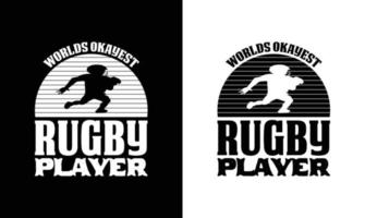 American football T shirt design, Rugby T shirt design vector