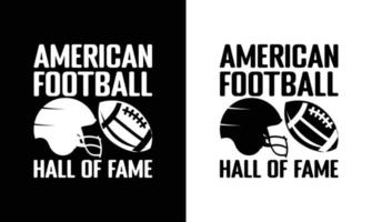 American football T shirt design, Rugby T shirt design vector