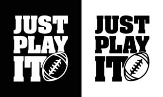 diseño de camiseta de fútbol americano, diseño de camiseta de rugby vector