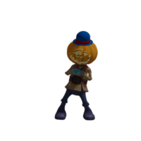 Pumpkin monster pose Halloween png