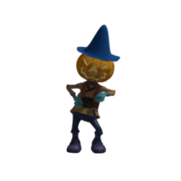 zucca mostro posa Halloween png