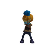 pose de monstruo de calabaza halloween png