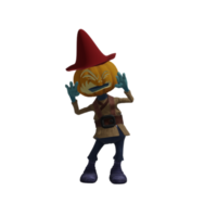 zucca mostro posa Halloween png