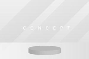 Abstract white and grey texture design background vector