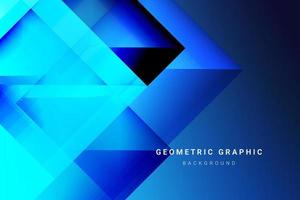 Abstract geometric dynamic design colorful background vector