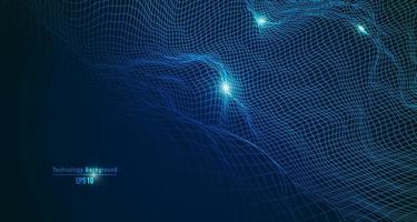 new waves background vector