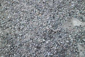 pebbles arranged to cover the floor photo