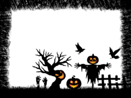 halloween gespenstischer hintergrund png