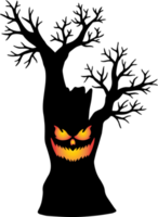 boom halloween verschrikking achtergrond png