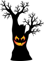 Tree Halloween Spooky Background png