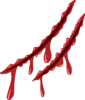 illustration d'éclaboussures de plaie de sang png