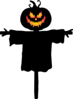 scarecrow silhuett halloween png