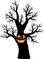 Tree Halloween Scary Background png