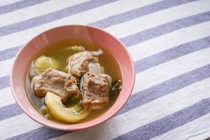 Pickled Cabbage Soup with Pork Ribs is a Thai dish. Easy to make and mellow flavor. photo