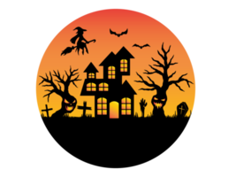 Halloween-Hintergrund einkreisen png