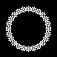 Circle Shape Ornamental Motive Pattern. Decoration for Interior, Exterior, Carpet, Textile, Garment, Cloth, Silk, Tile, Plastic, Paper, Wrapping, Wallpaper, Pillow, Sofa, Background, Ect. Vector