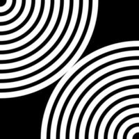 Seamless Half Circle Motif Pattern for Ornate, Decoration or Graphic Design Element. Vector Illustration