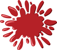 Blood Wound Splatter Illustration png