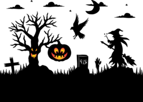 Halloween-Hintergrund beängstigend png