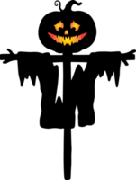 scarecrow halloween silhuett png